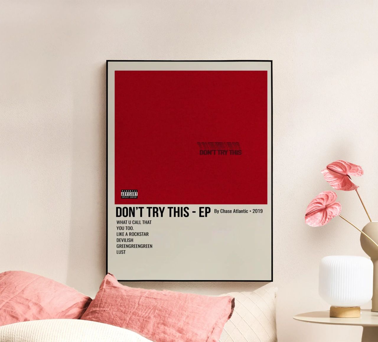DON'T TRY THIS - EP By Chase Atlantic - 2019 plexiglass da SoundStudio
