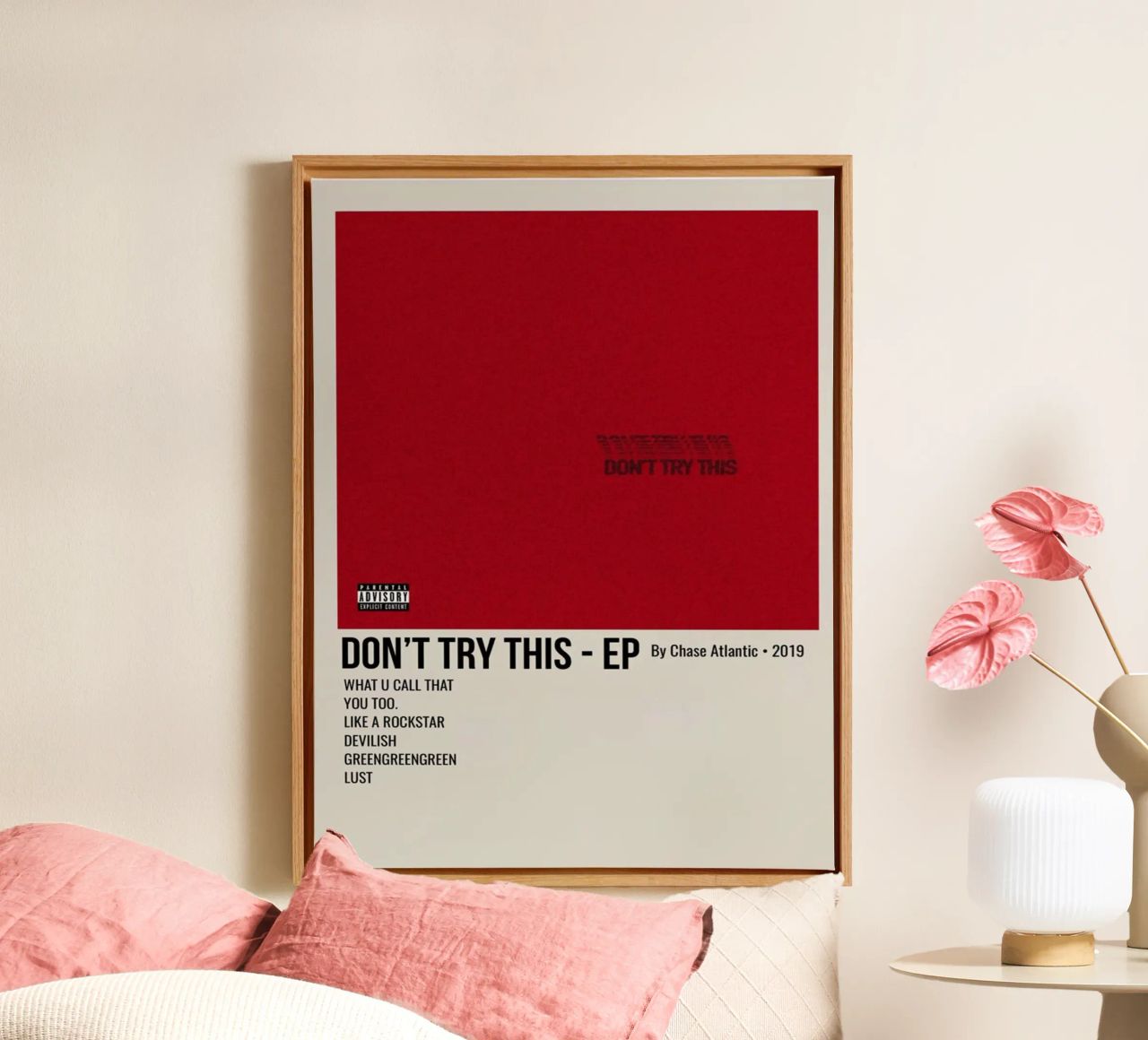 DON'T TRY THIS - EP By Chase Atlantic - 2019 tela da SoundStudio