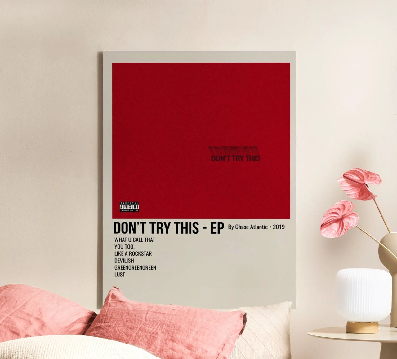 DON'T TRY THIS - EP By Chase Atlantic - 2019 tela da SoundStudio