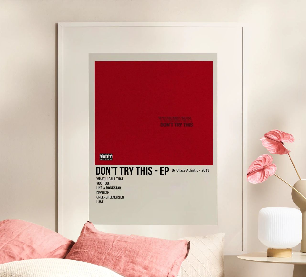 DON'T TRY THIS - EP By Chase Atlantic - 2019 poster da SoundStudio