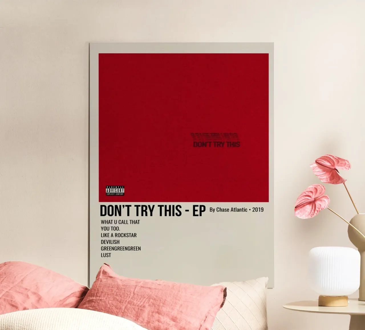 DON'T TRY THIS - EP By Chase Atlantic - 2019 hahnemühle van SoundStudio