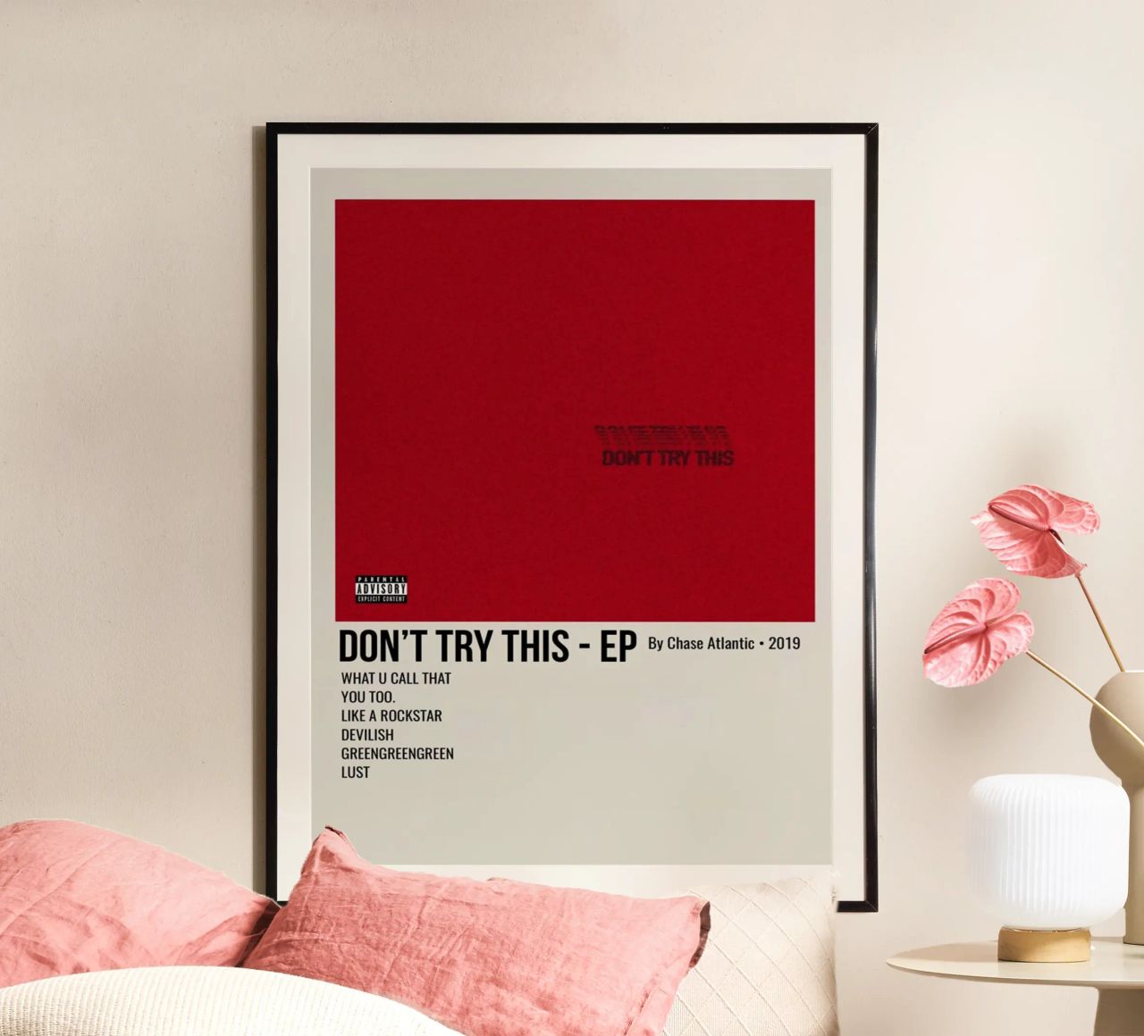 DON'T TRY THIS - EP By Chase Atlantic - 2019 poster da SoundStudio