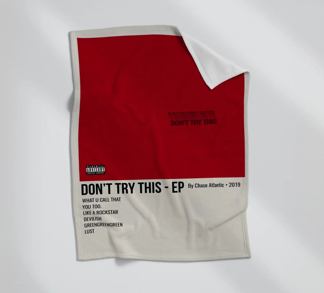 DON'T TRY THIS - EP By Chase Atlantic - 2019 coperta in pile da SoundStudio