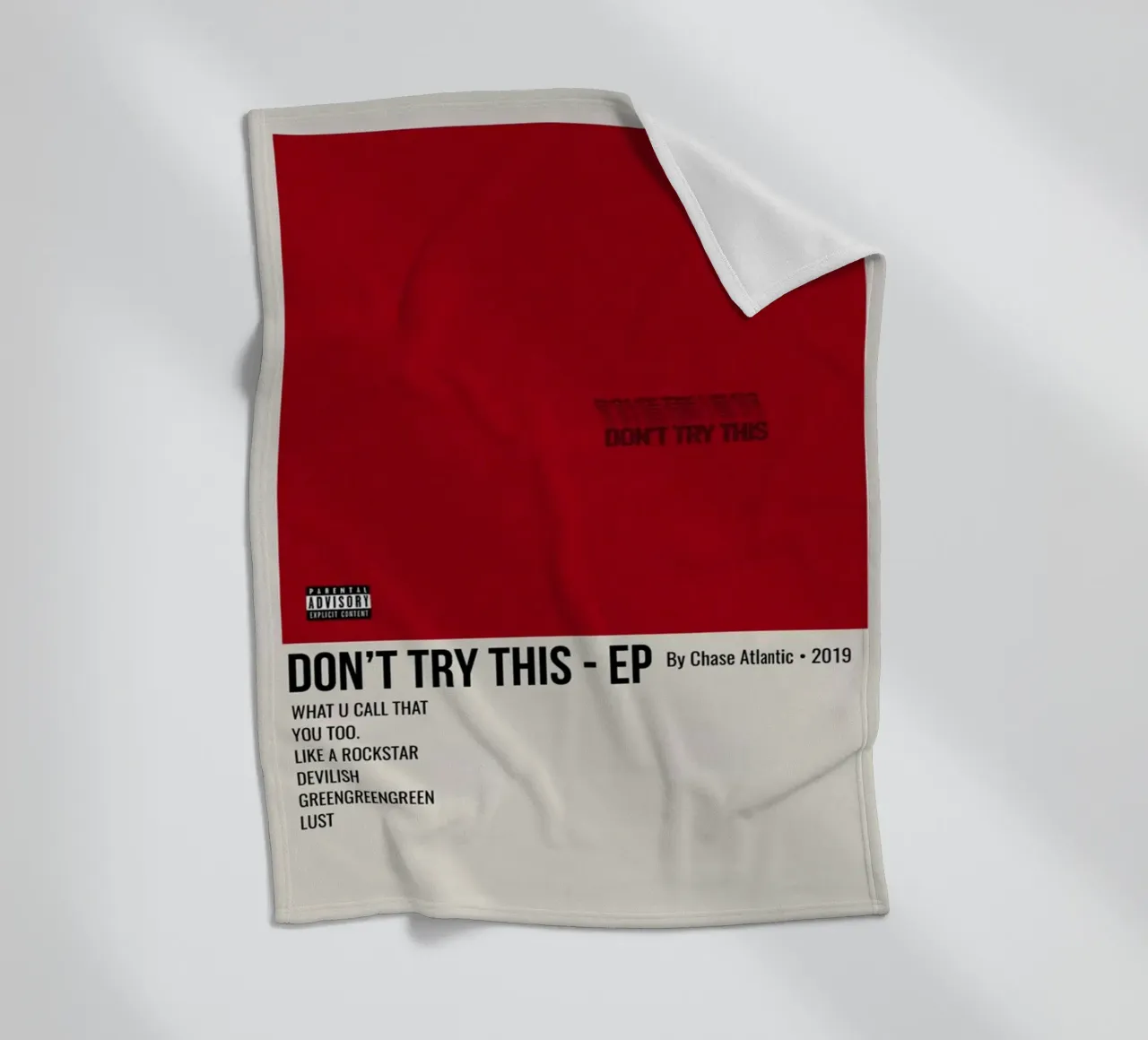 DON'T TRY THIS - EP By Chase Atlantic - 2019 Fleecedecke von SoundStudio