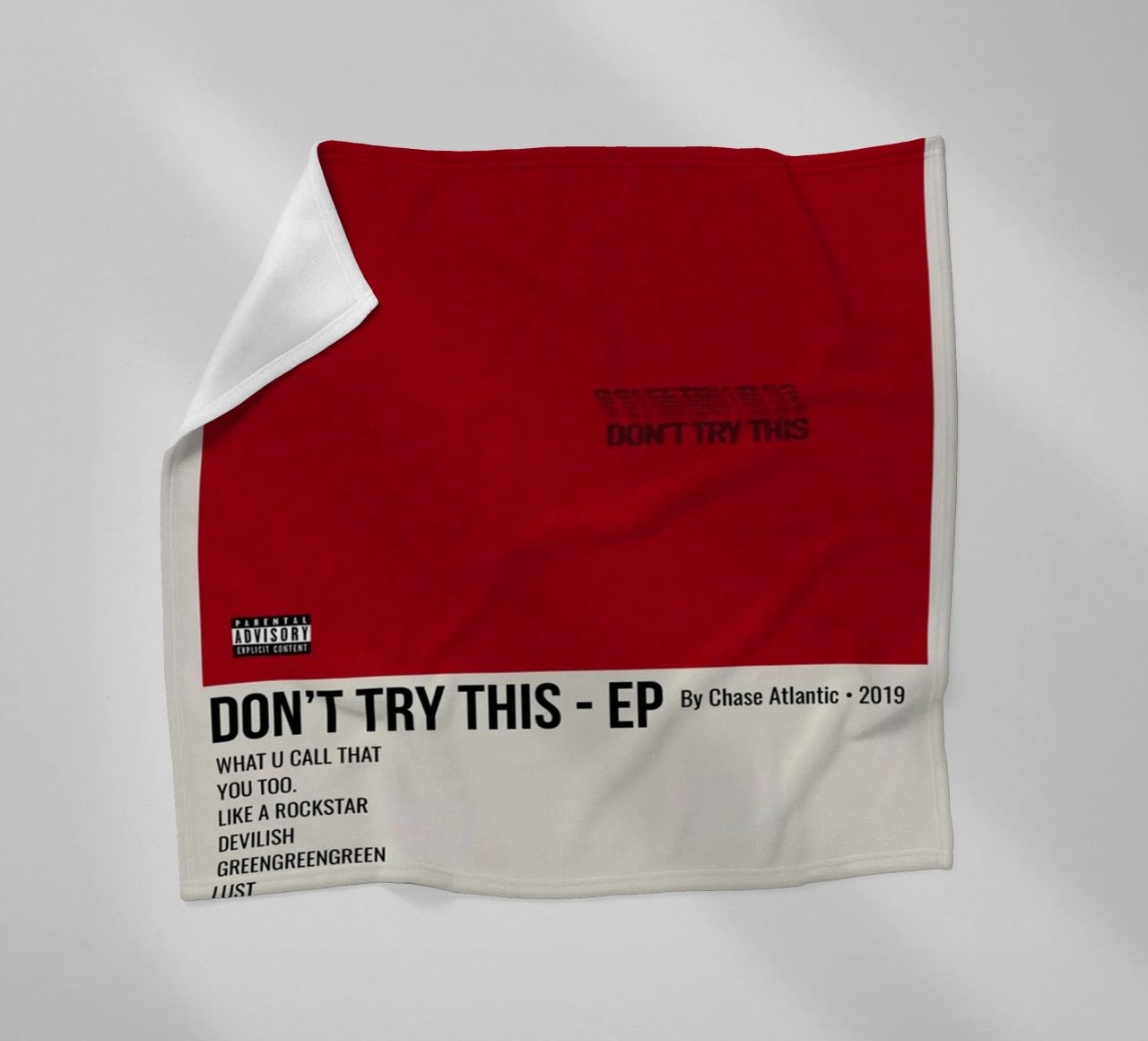 DON'T TRY THIS - EP By Chase Atlantic - 2019 coperta in pile da SoundStudio