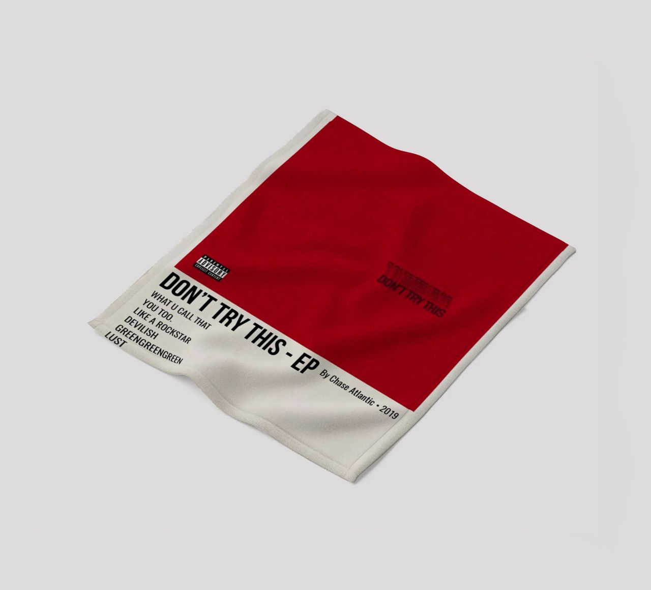 DON'T TRY THIS - EP By Chase Atlantic - 2019 coperta in pile da SoundStudio