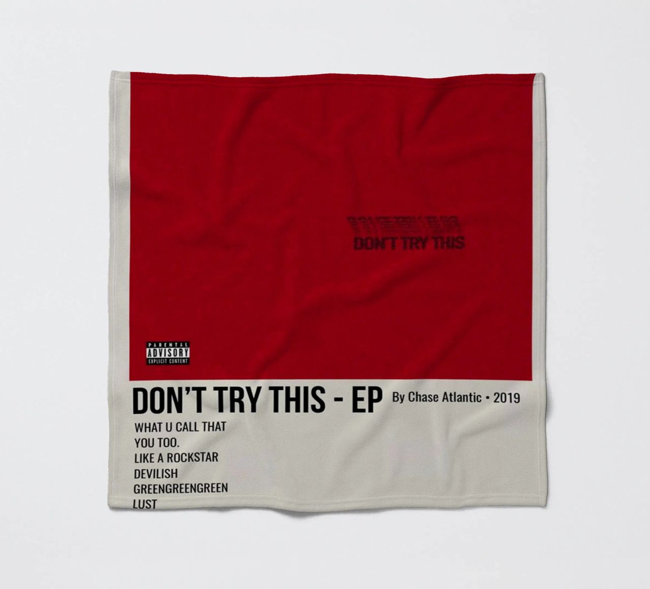 DON'T TRY THIS - EP By Chase Atlantic - 2019 coperta in pile da SoundStudio