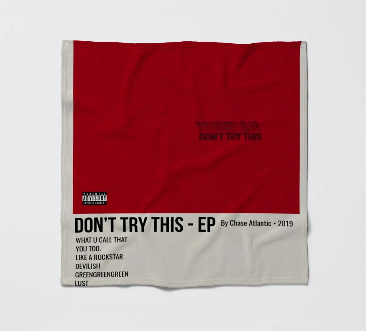 DON'T TRY THIS - EP By Chase Atlantic - 2019 fleecedeken van SoundStudio