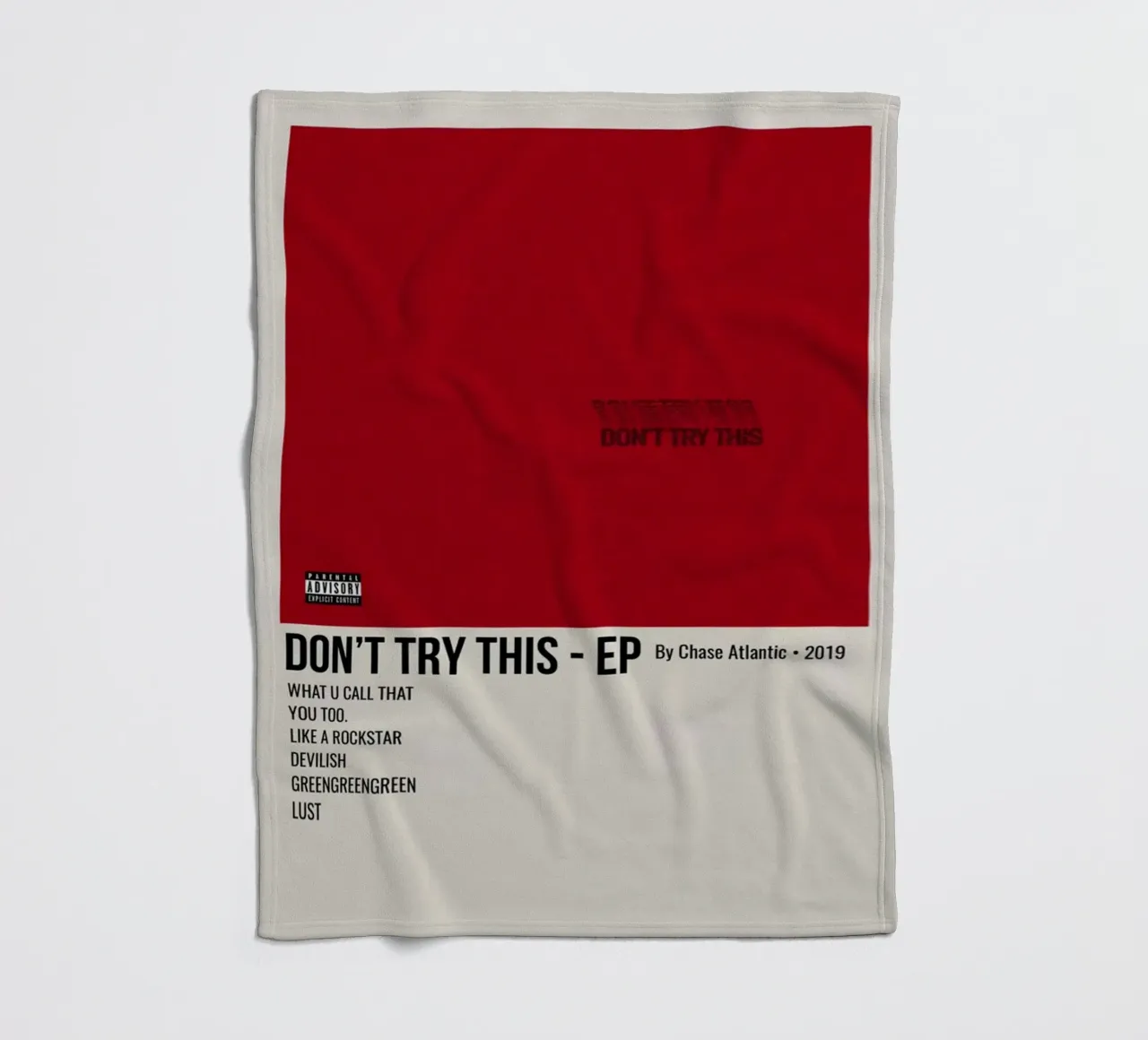DON'T TRY THIS - EP By Chase Atlantic - 2019 Fleecedecke von SoundStudio