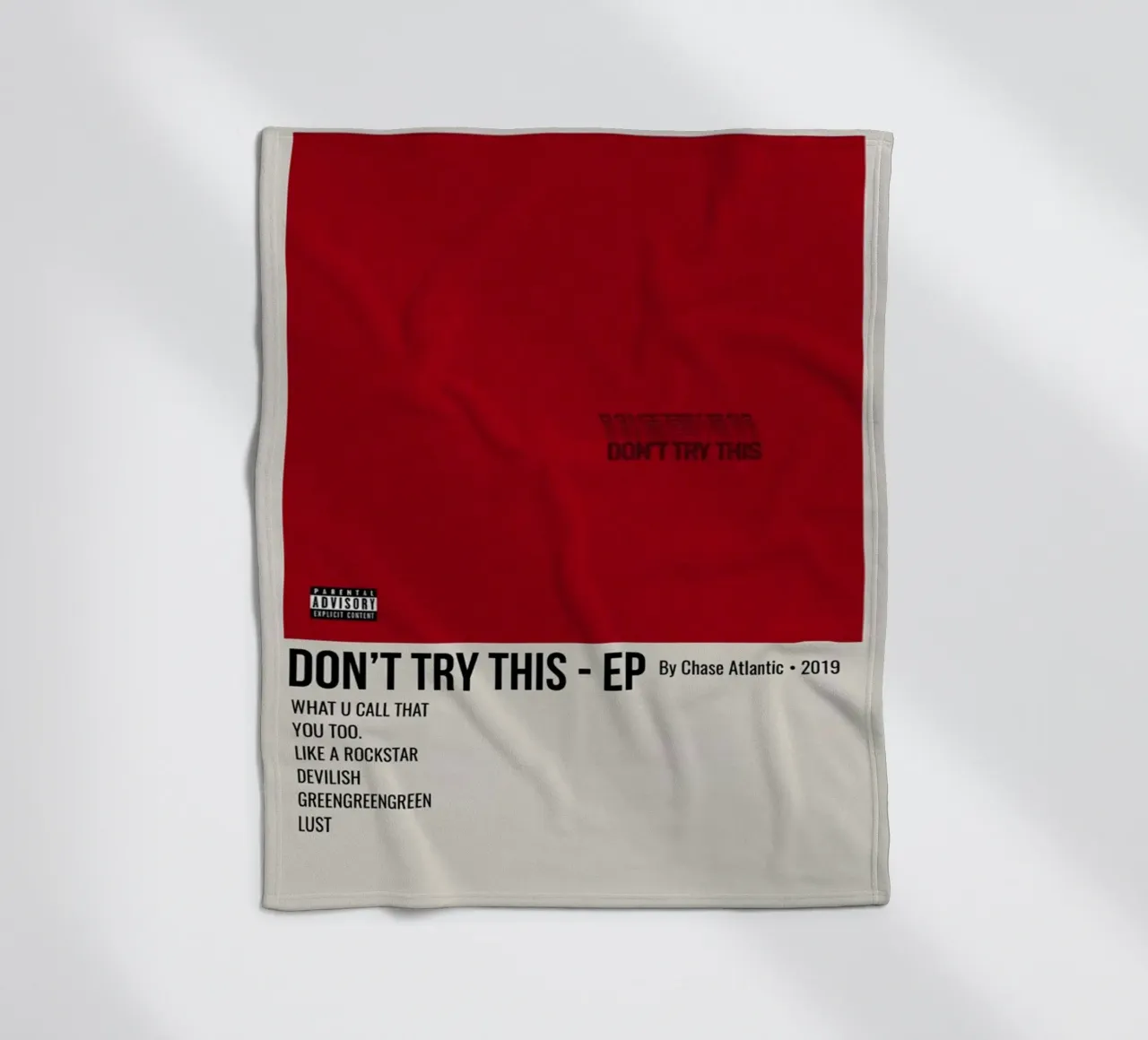 DON'T TRY THIS - EP By Chase Atlantic - 2019 Fleecedecke von SoundStudio