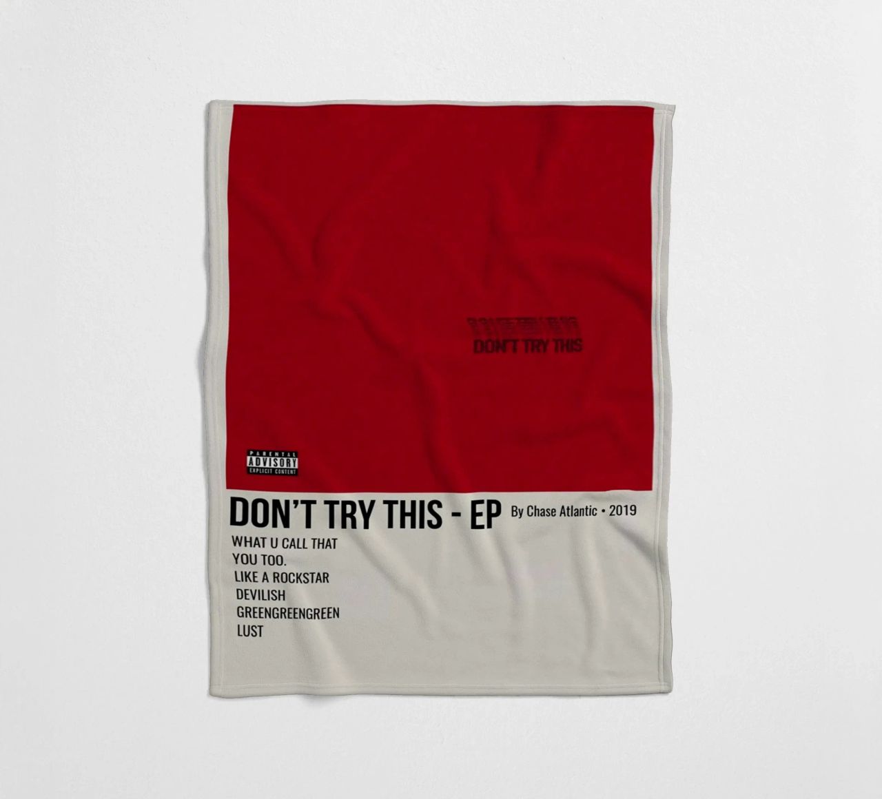 DON'T TRY THIS - EP By Chase Atlantic - 2019 coperta in pile da SoundStudio