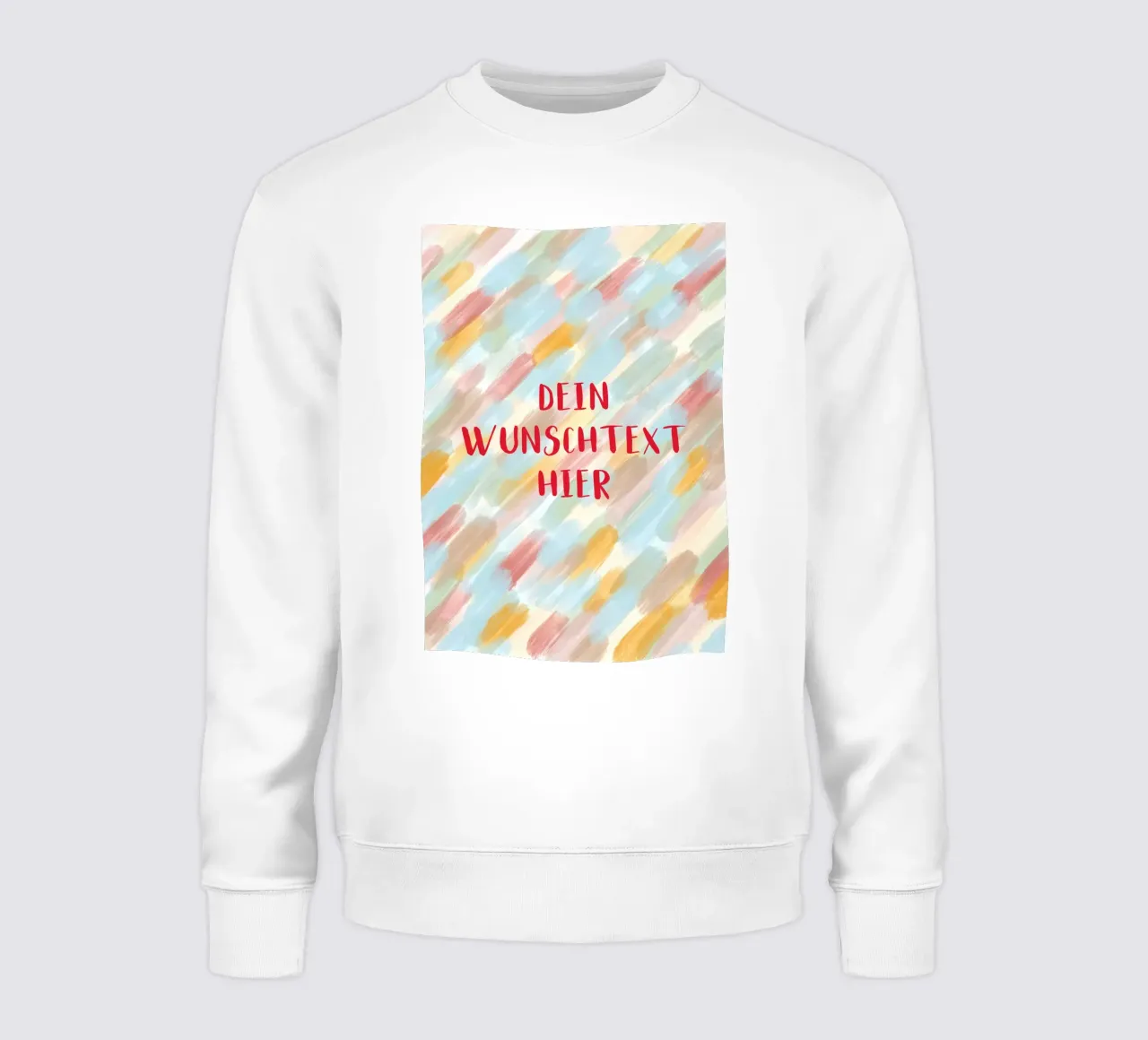 Pastel brush pattern felpa da BAINAI