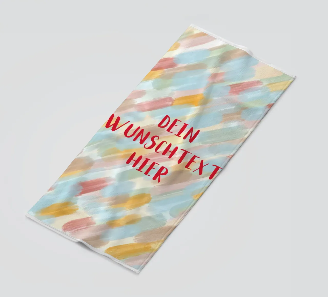 Pastel brush pattern telo mare da BAINAI