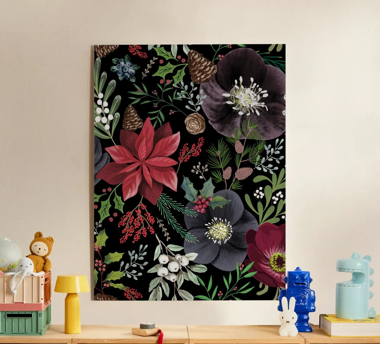 Christmas Maximalist plexiglass da anisillustration