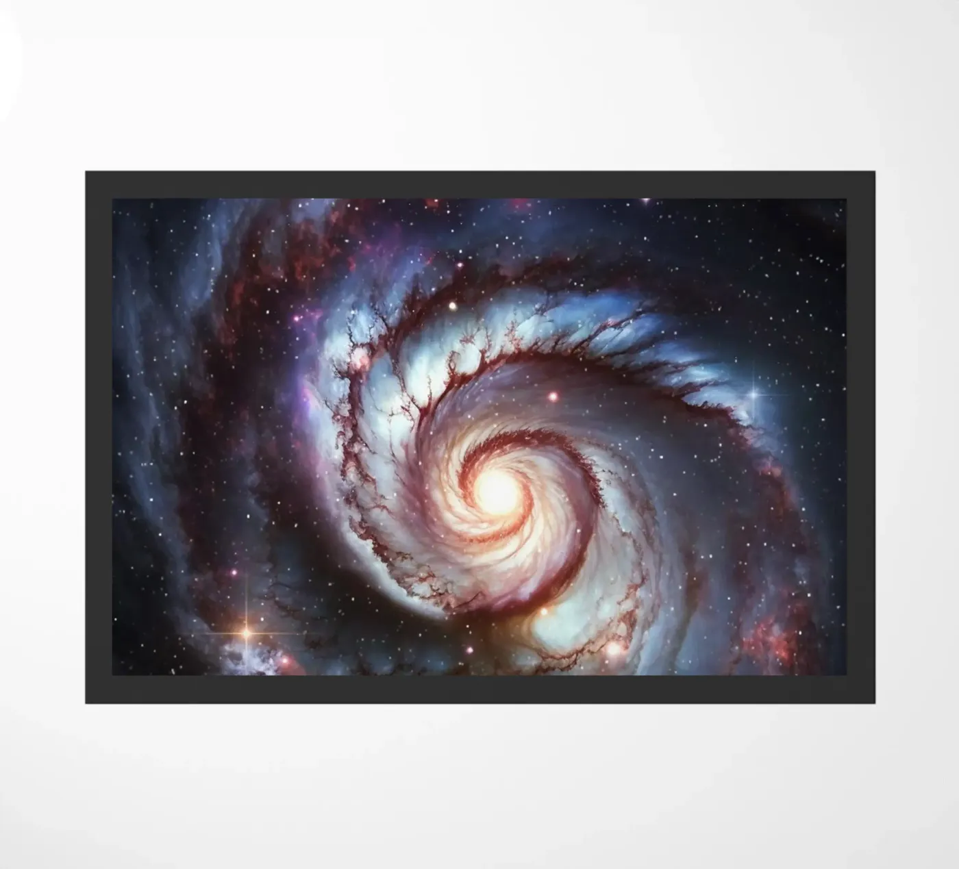Plasma Drift doormat by Stellar Dream Art
