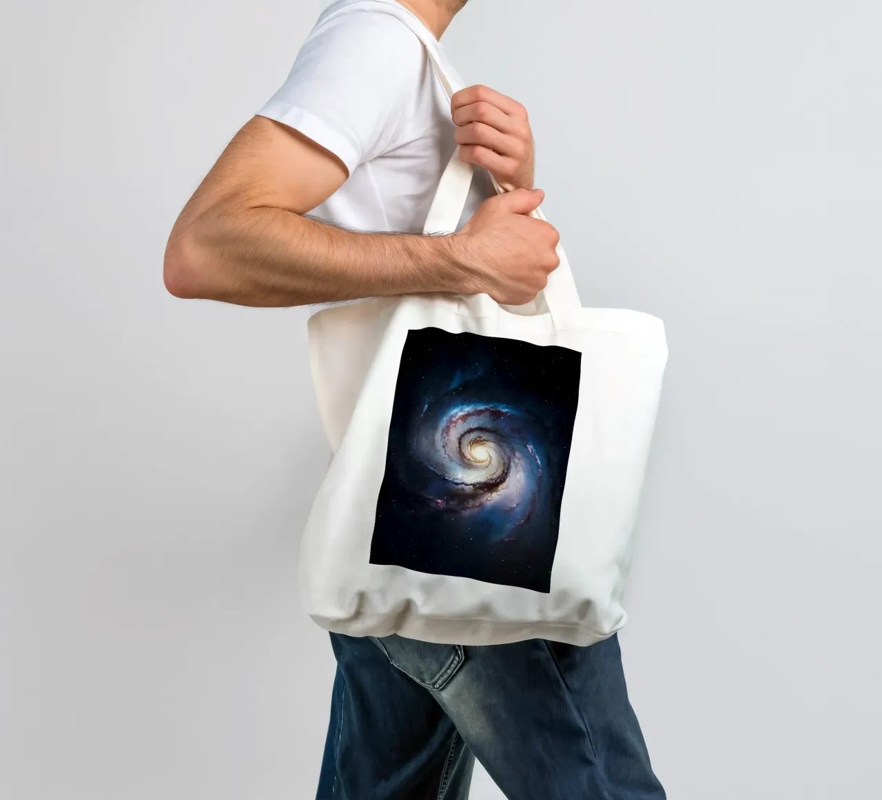 Luminexia borsa in juta da Stellar Dream Art