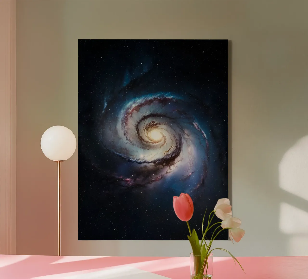 Luminexia tela con Cornice a cassetta da Stellar Dream Art