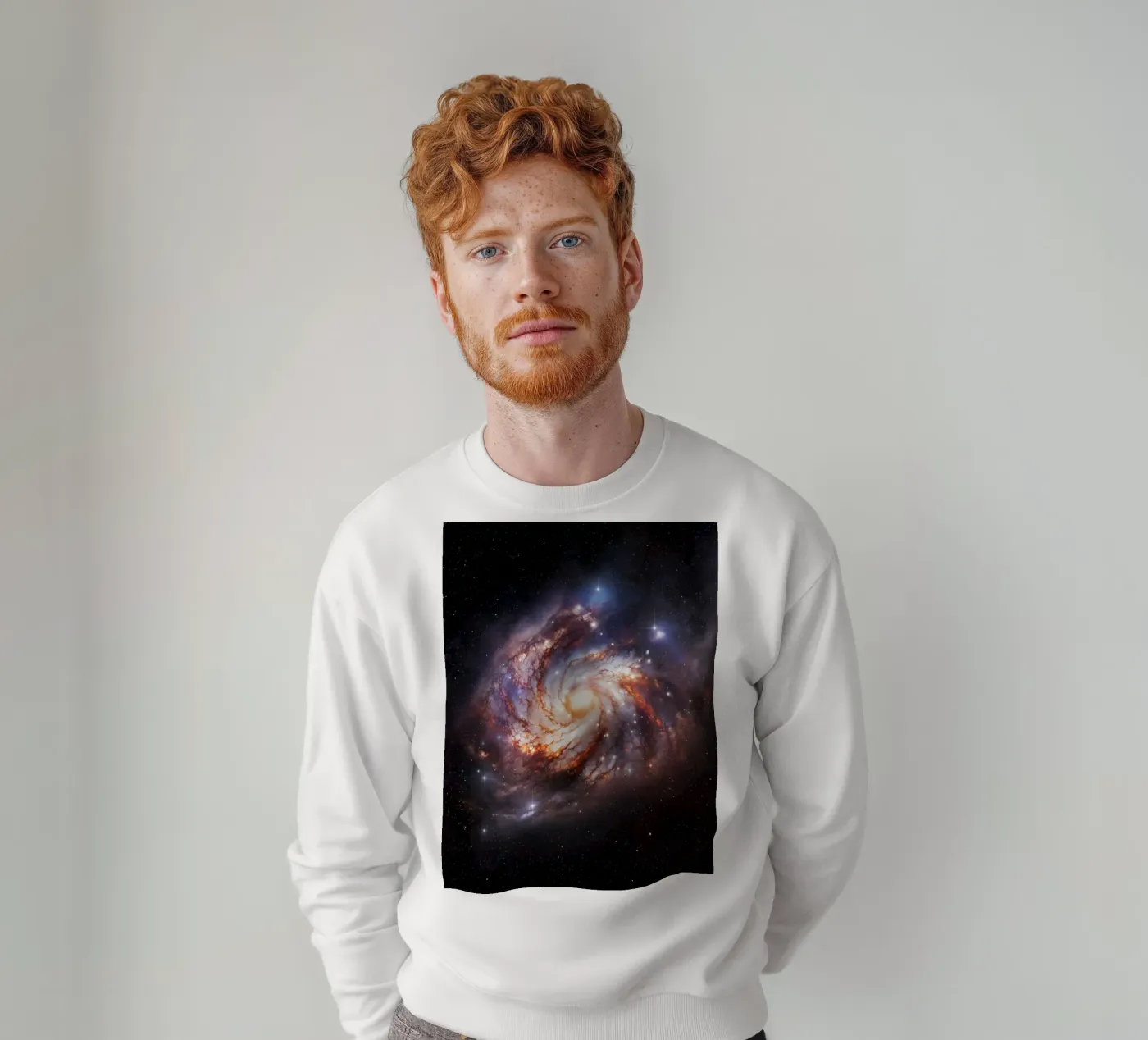 Galaxy Forge felpa da Stellar Dream Art