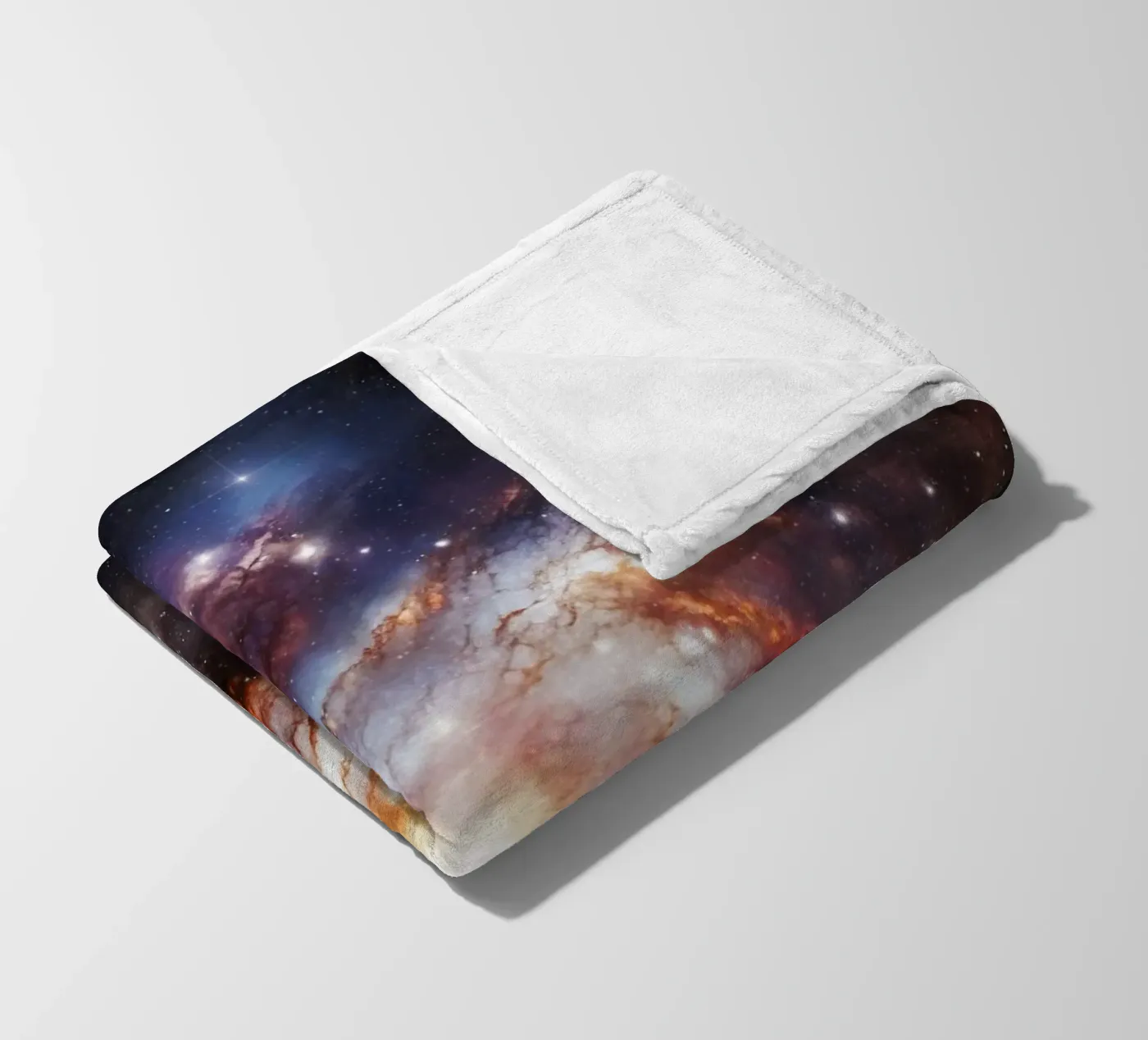 Galaxy Forge Fleecedecke von Stellar Dream Art