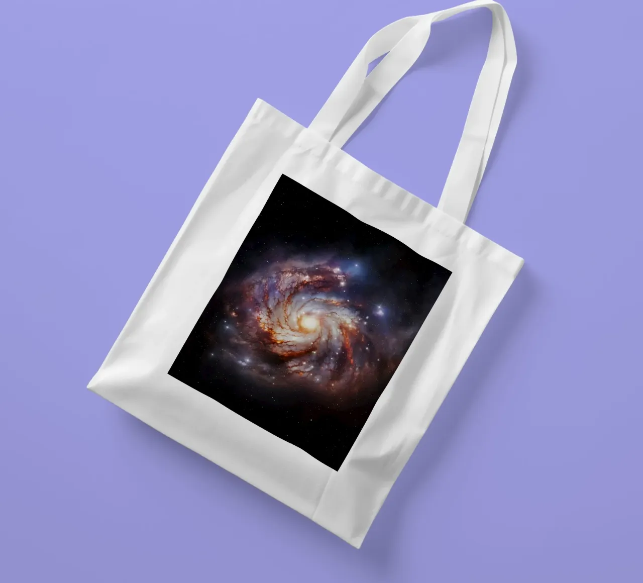 Galaxy Forge tote bag by Stellar Dream Art