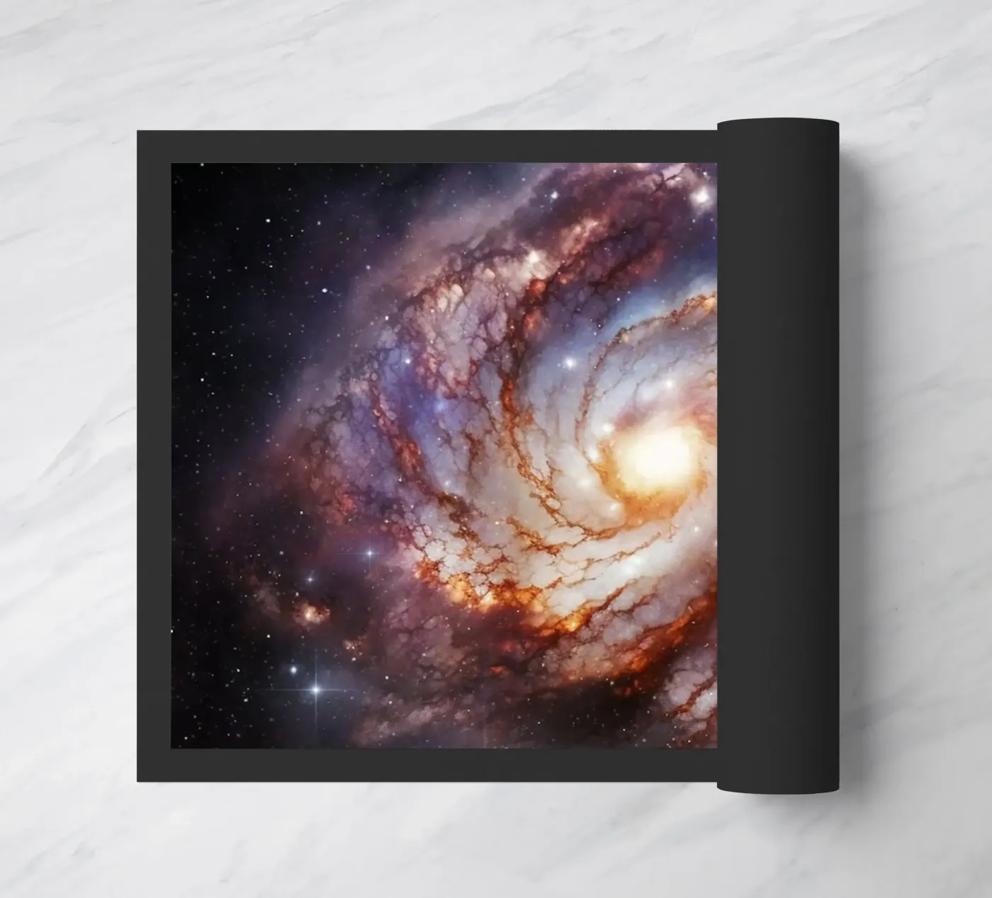 Galaxy Forge Fußmatte von Stellar Dream Art