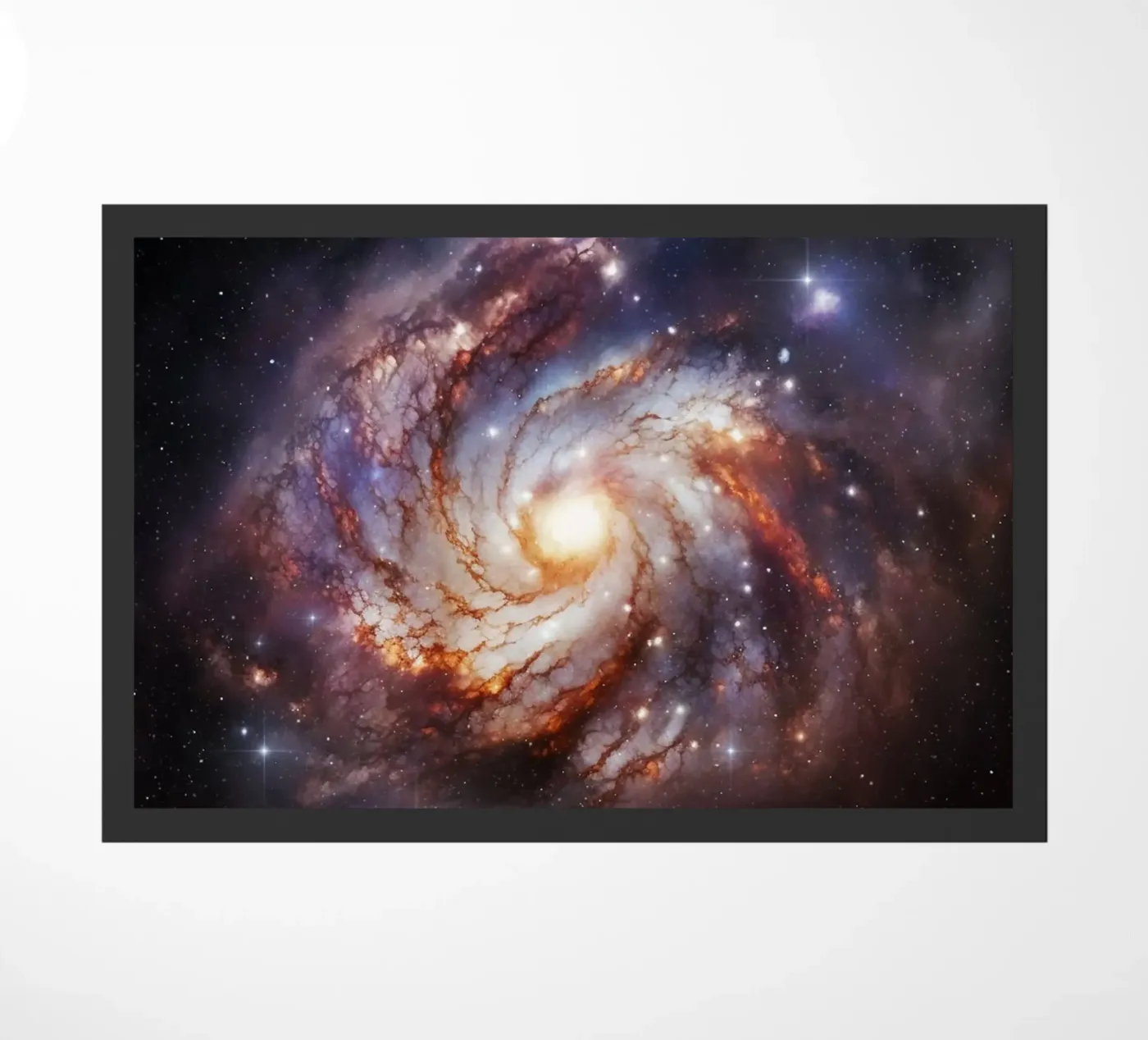 Galaxy Forge Fußmatte von Stellar Dream Art