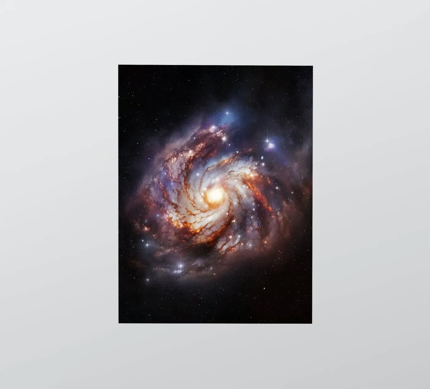 Galaxy Forge sticker van Stellar Dream Art