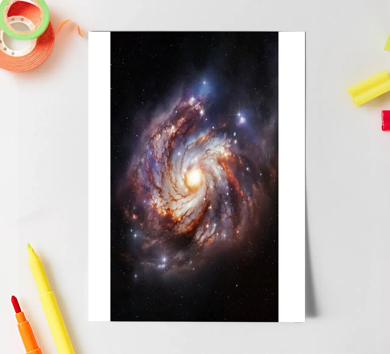 Galaxy Forge sticker sheet by Stellar Dream Art