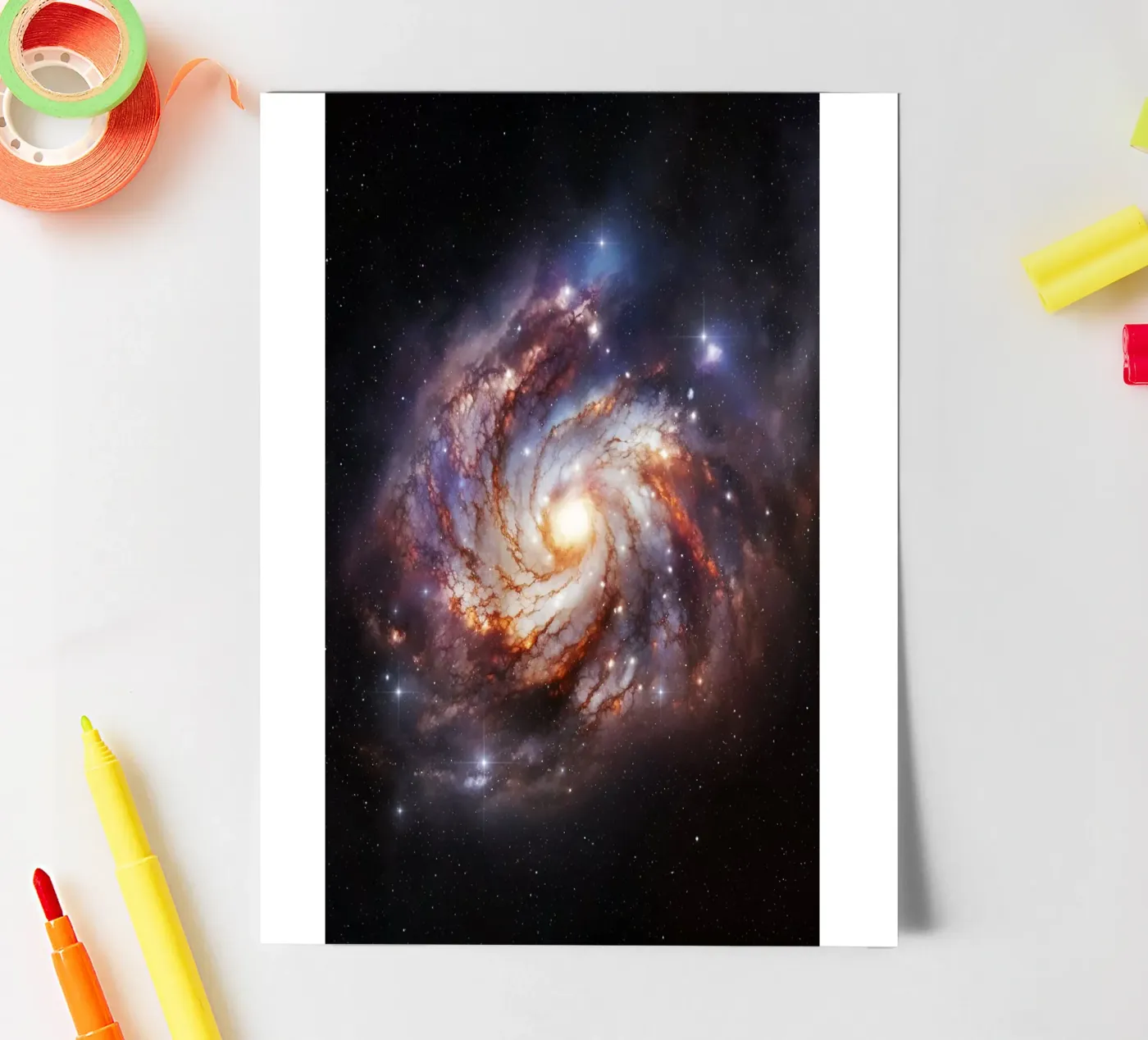Galaxy Forge sticker sheet by Stellar Dream Art