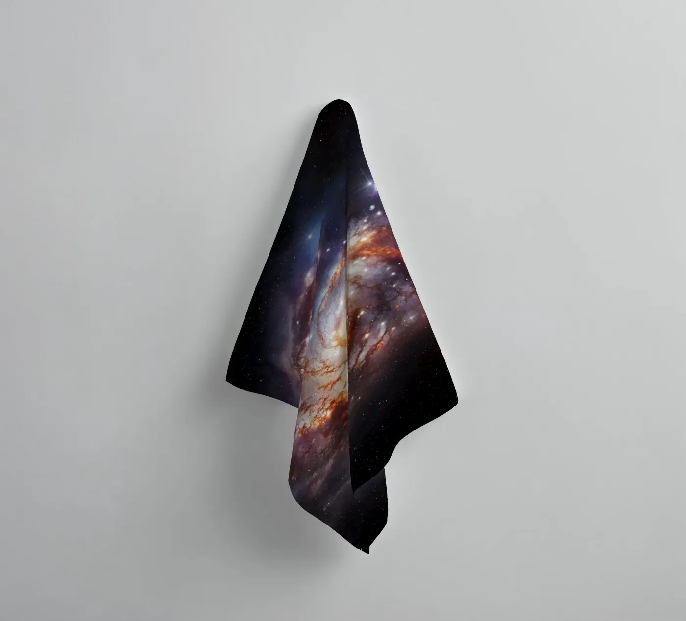 Galaxy Forge towel by Stellar Dream Art
