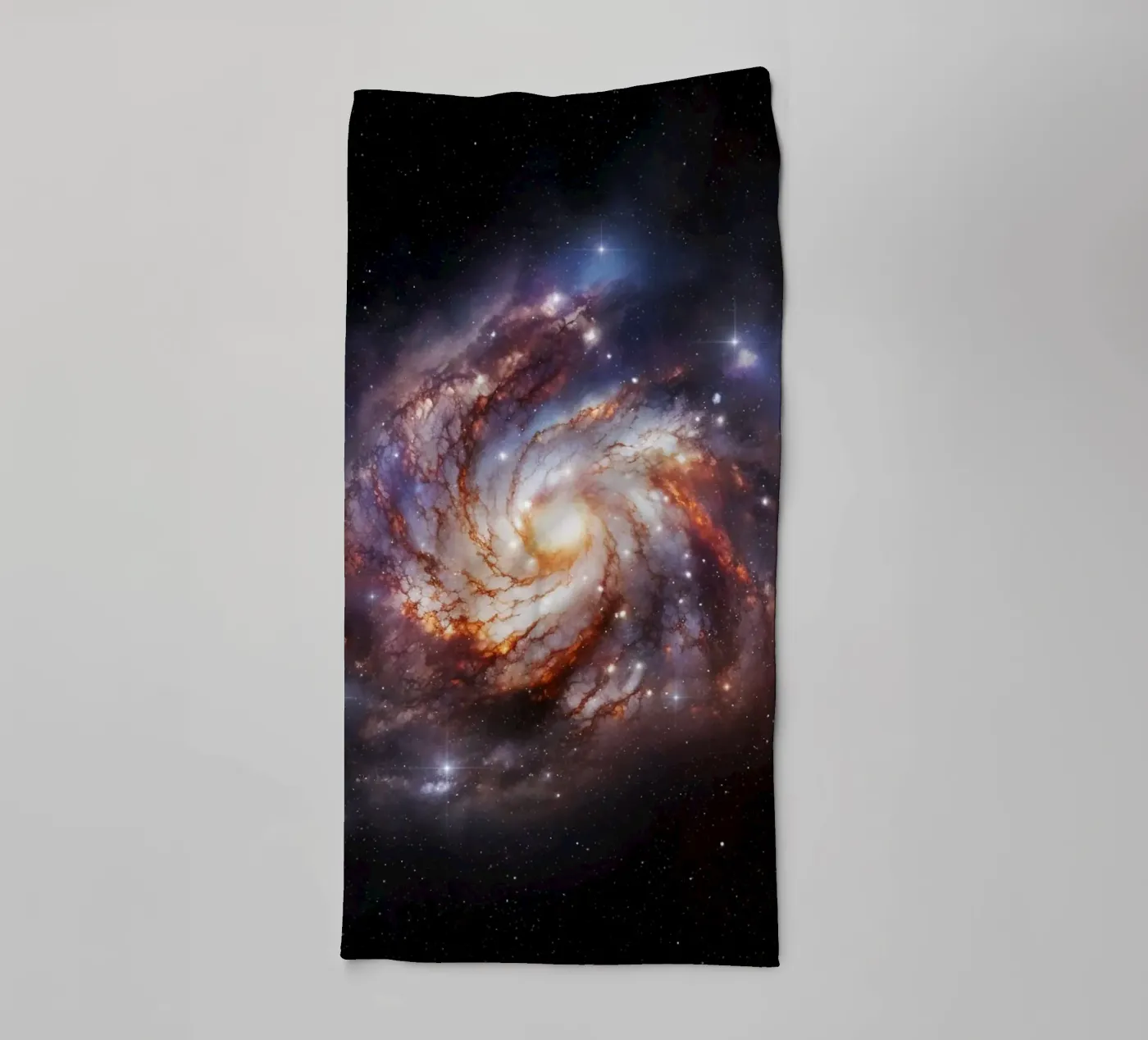 Galaxy Forge towel by Stellar Dream Art