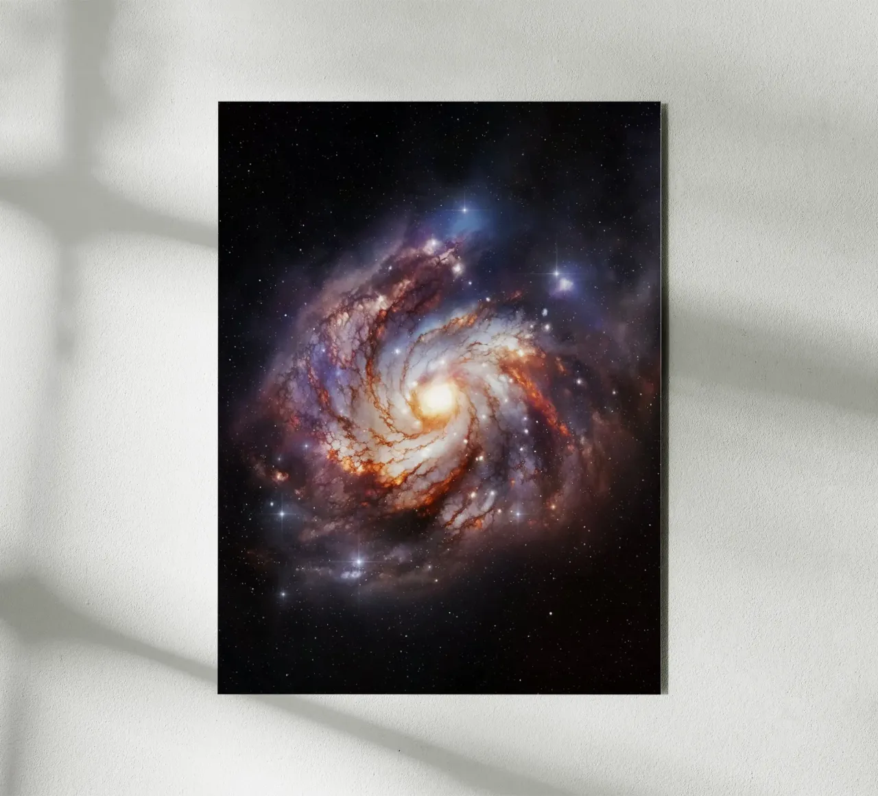Galaxy Forge forex plate by Stellar Dream Art