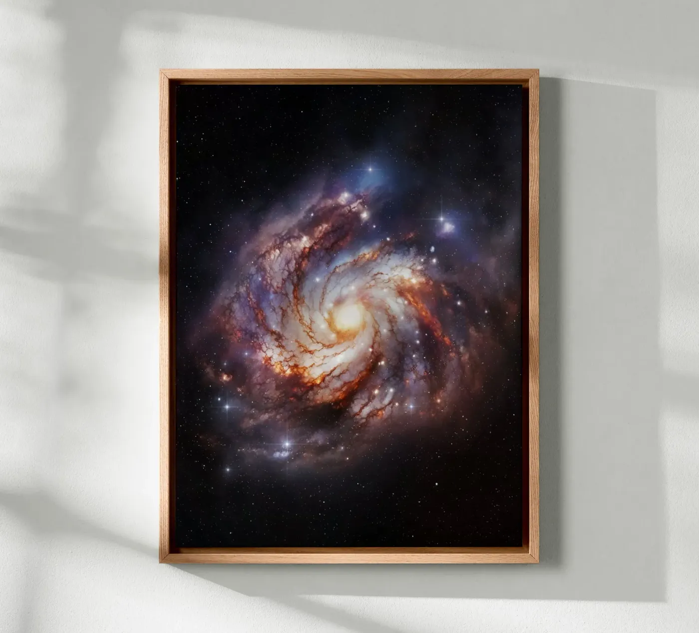 Galaxy Forge canvas van Stellar Dream Art