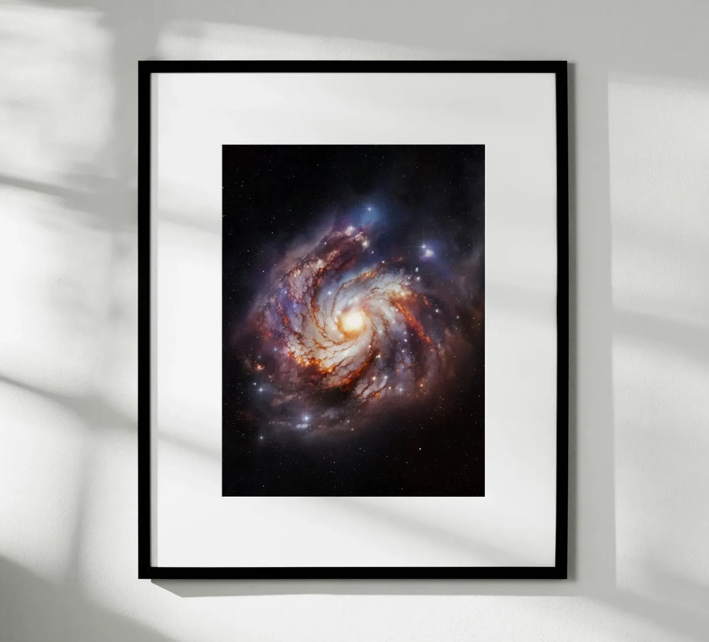 Galaxy Forge poster van Stellar Dream Art