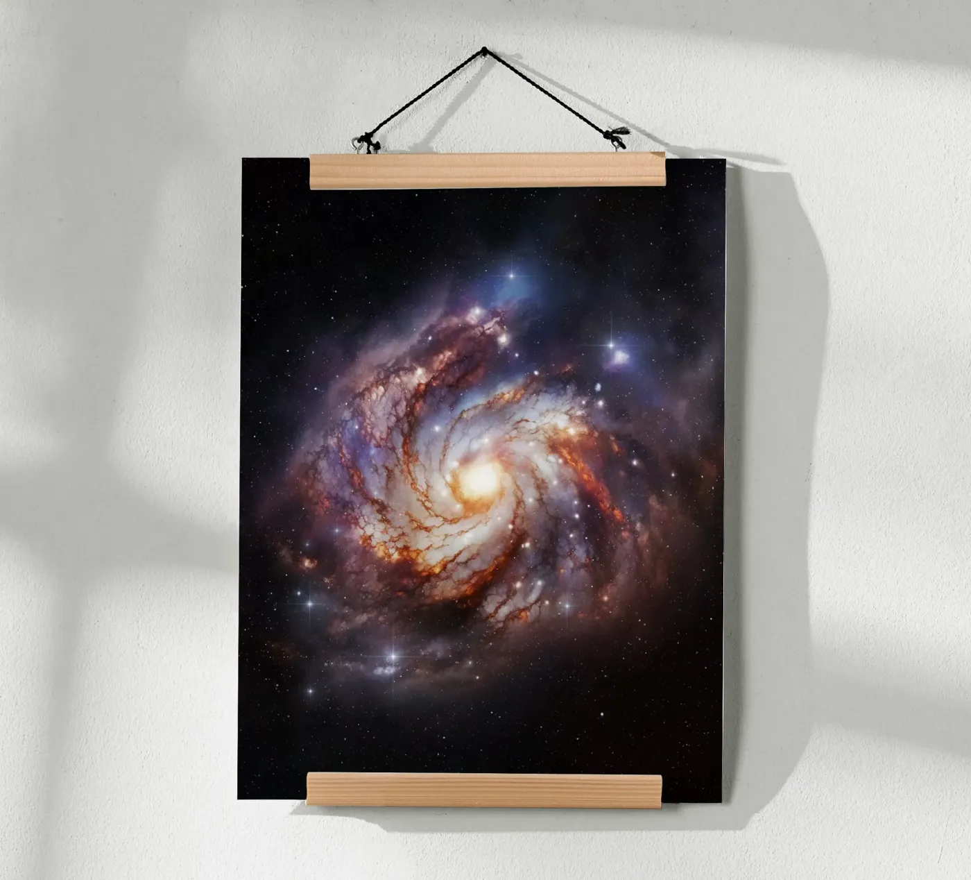Galaxy Forge poster van Stellar Dream Art