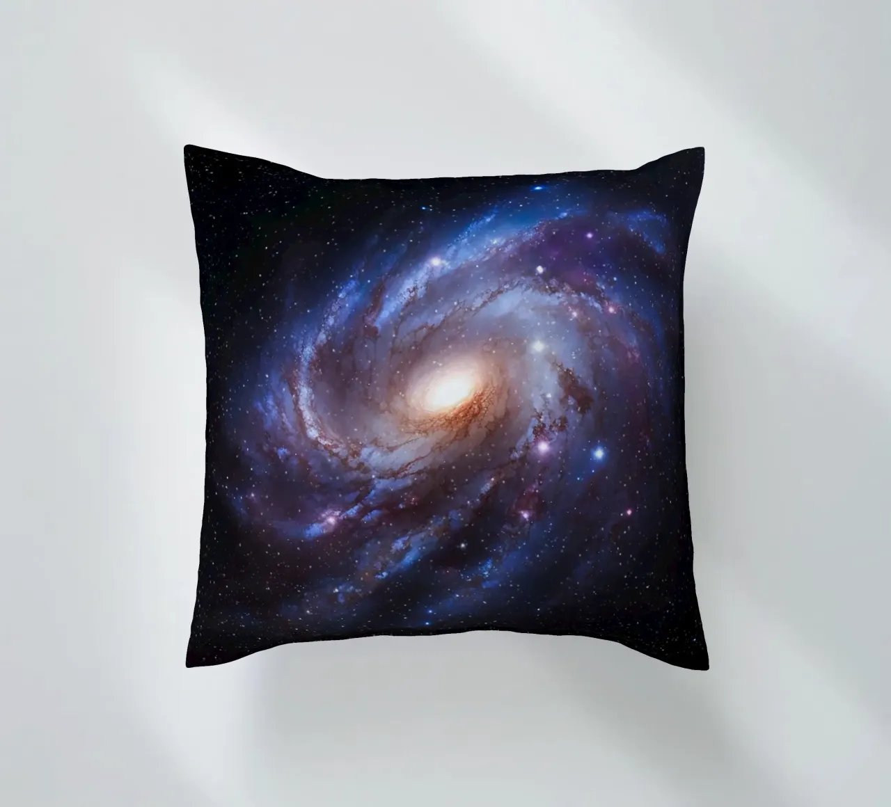 Starlight Spiral cuscino da Stellar Dream Art