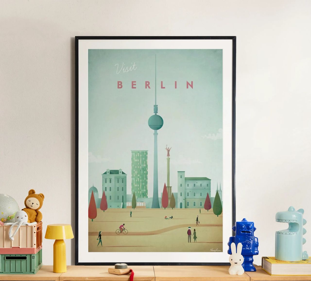 Berlin poster by Henry Rivers