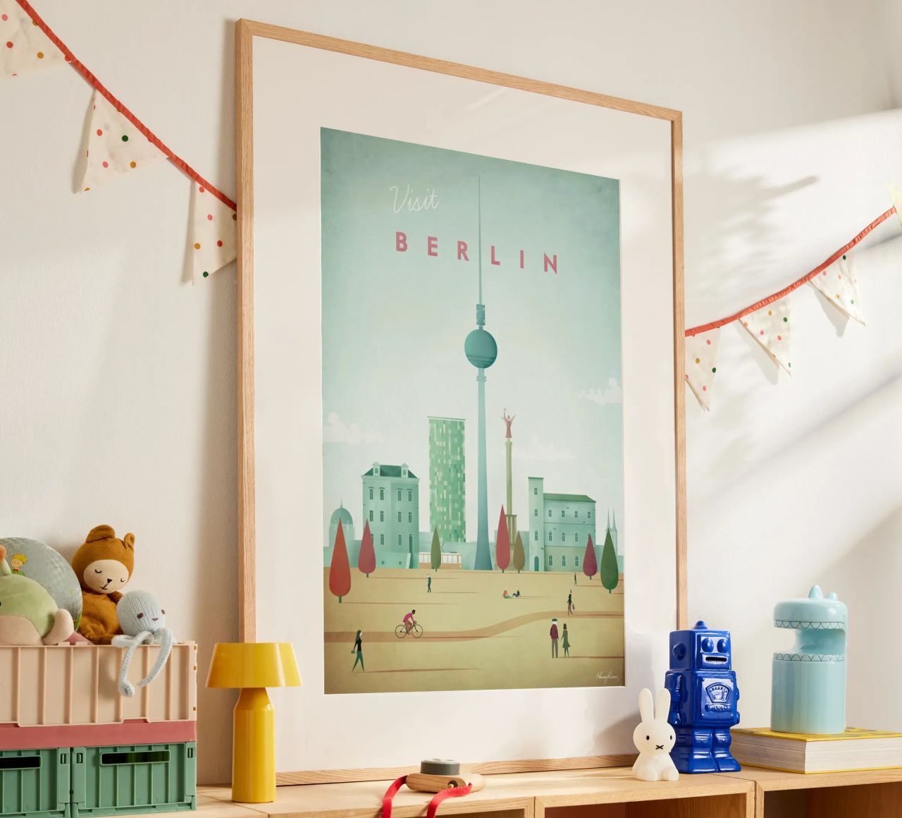 Berlin poster by Henry Rivers