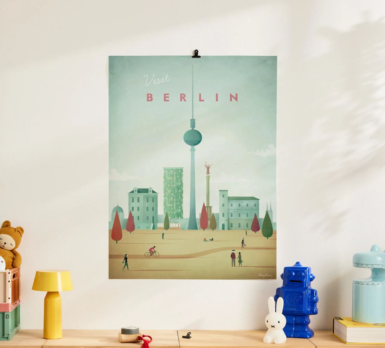 Berlin poster by Henry Rivers