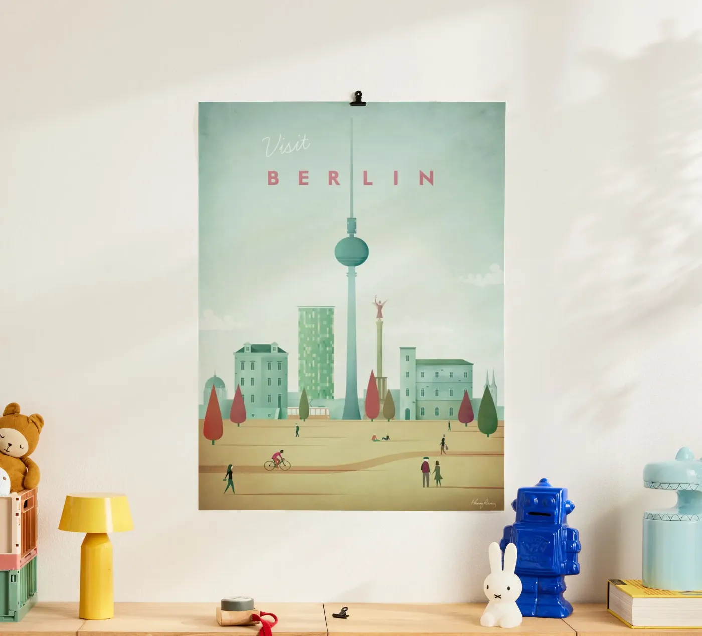 Berlin Poster von Henry Rivers