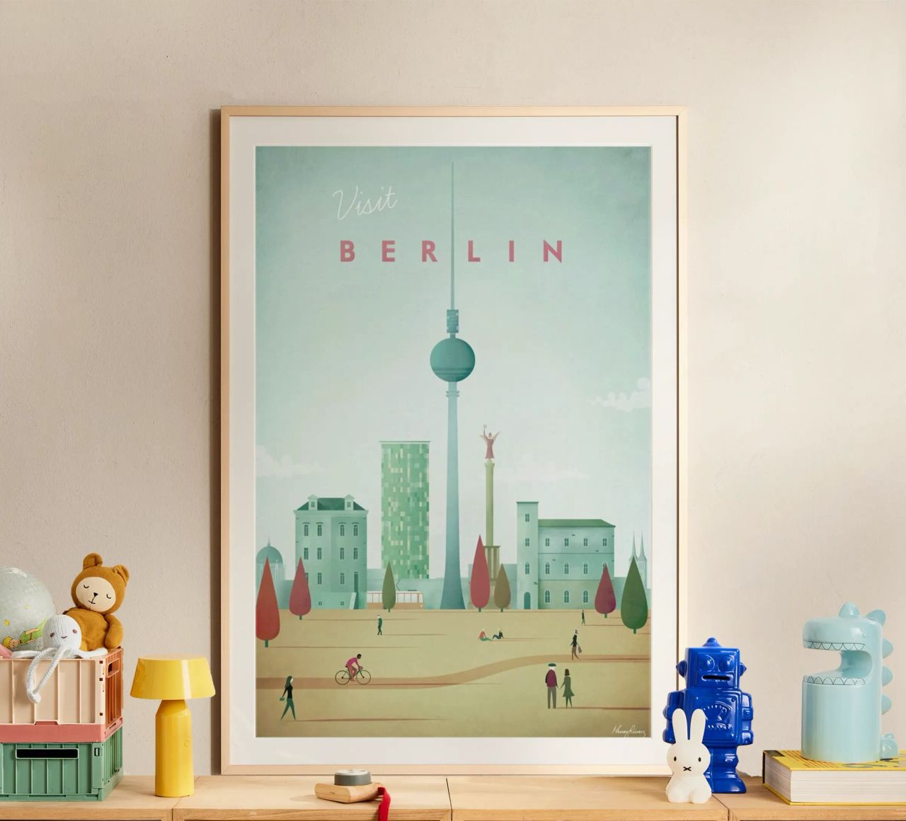 Berlin poster by Henry Rivers