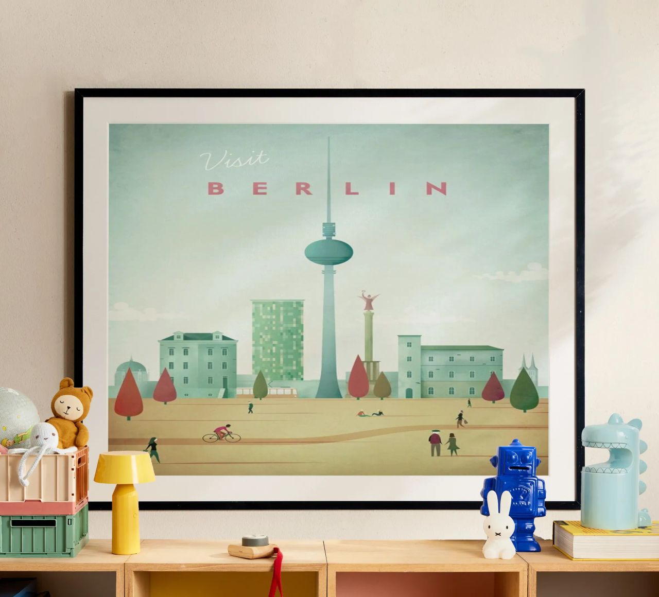 Berlin poster by Henry Rivers