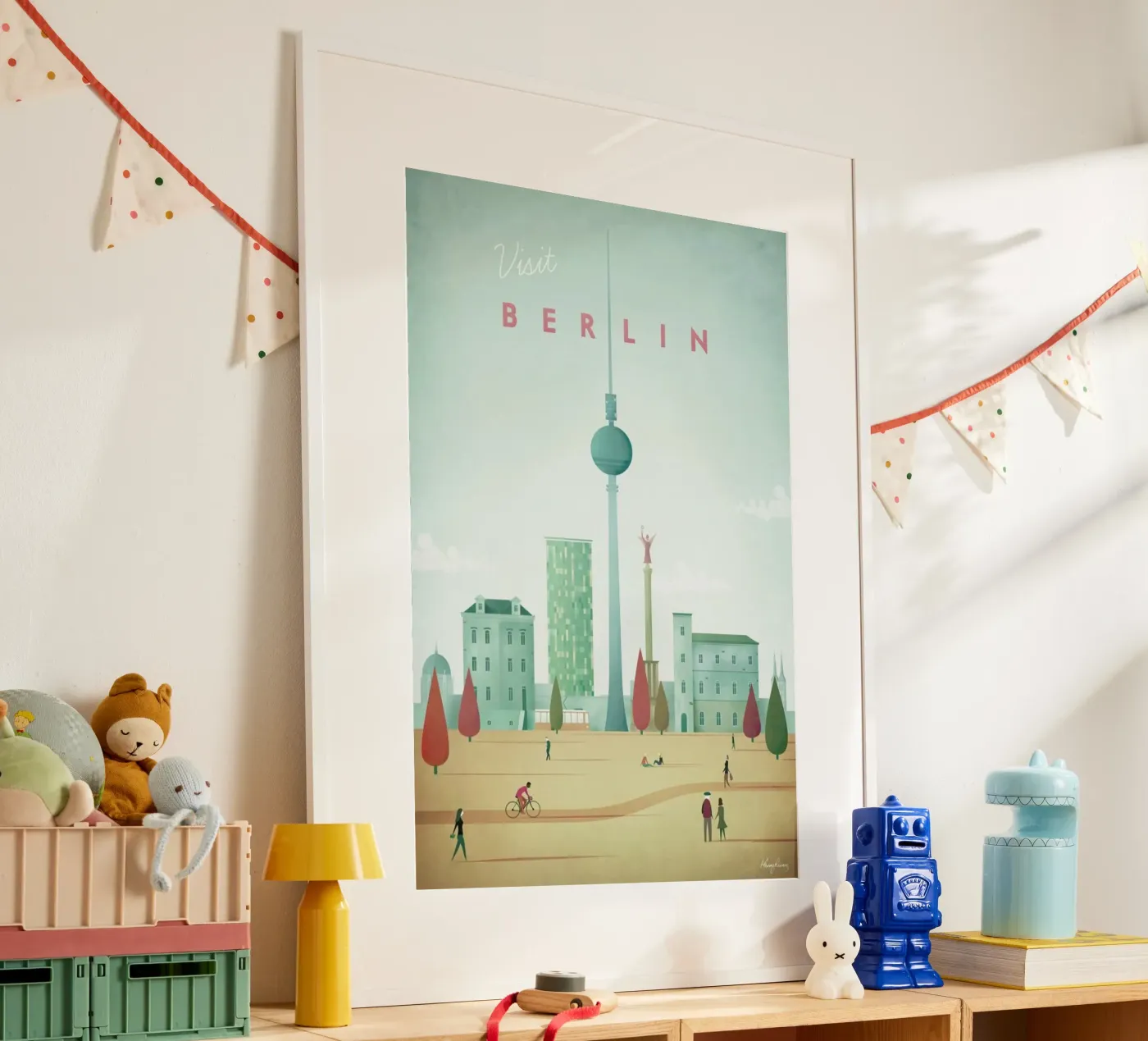 Berlin Poster von Henry Rivers