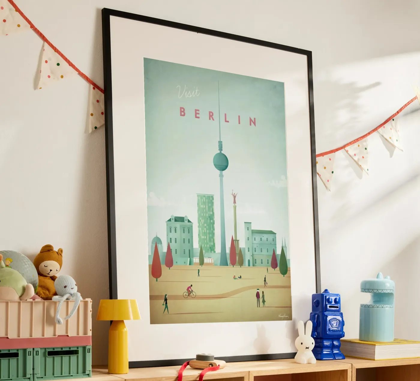 Berlin Poster von Henry Rivers