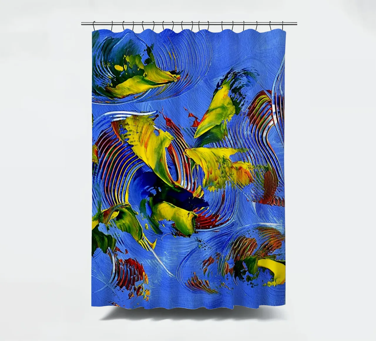 IDEAL GIFT 93 tenda da doccia da Thierry Vobmann Abstract painting
