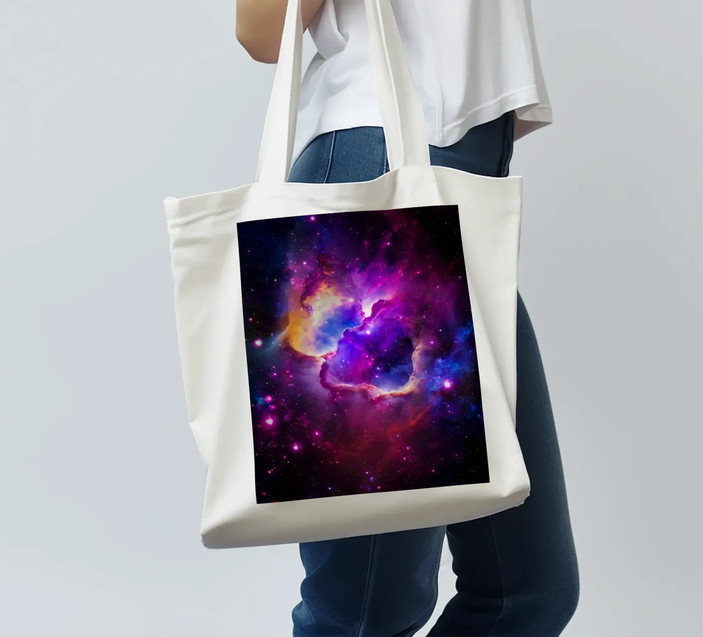 Aetherium borsa in juta da Stellar Dream Art