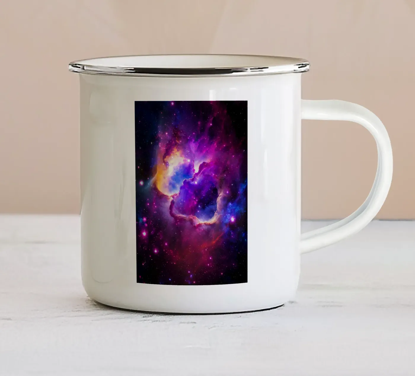 Aetherium enamel mug by Stellar Dream Art