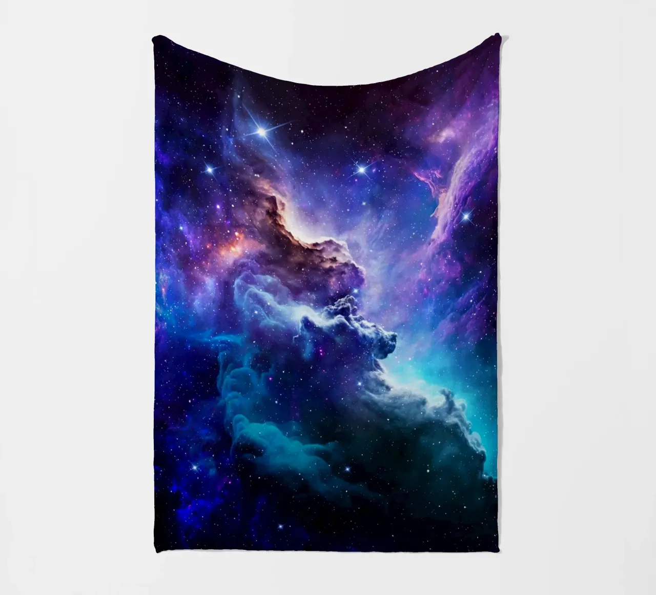 Nebulith Fleecedecke von Stellar Dream Art