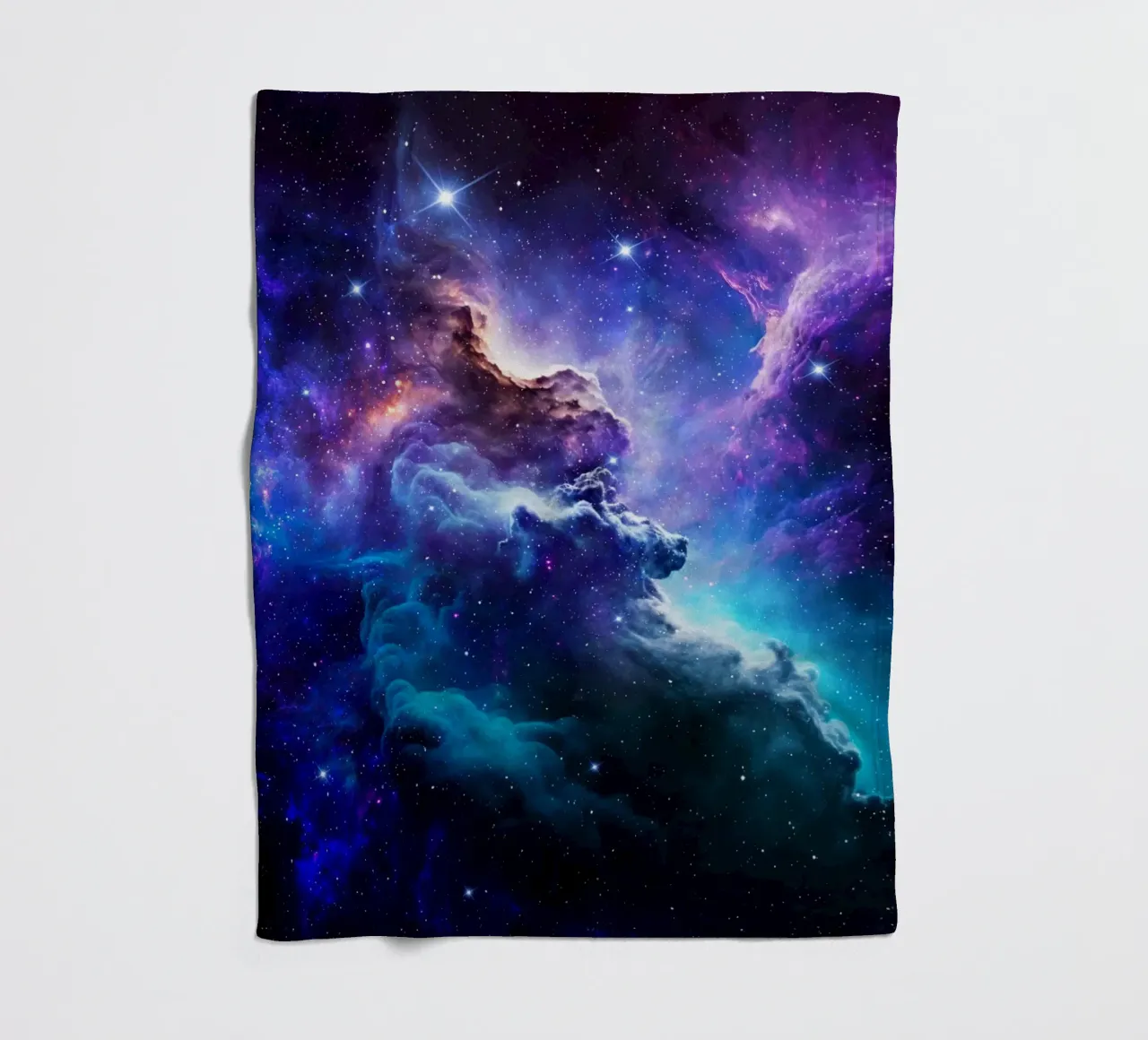 Nebulith Fleecedecke von Stellar Dream Art