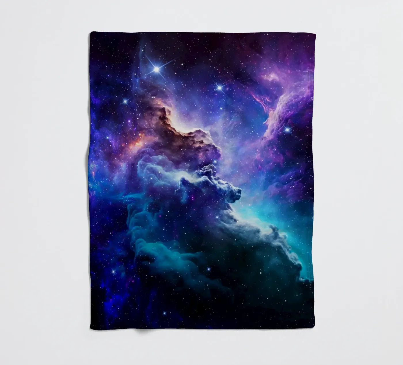 Nebulith Fleecedecke von Stellar Dream Art